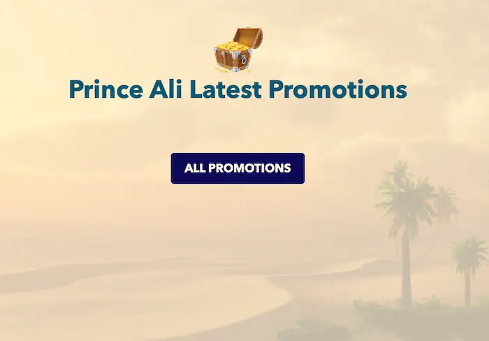 PRINCE ALI CASINO Home banner